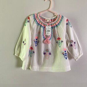 Crewcuts Cotton Voile Top, Size 4, NWT.